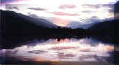Sunset around Exit Glacier, Kenai Penninsula 11PM!