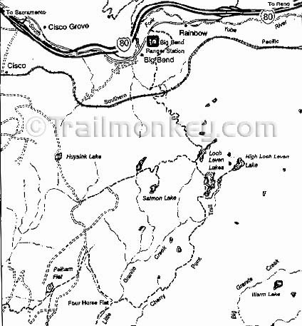 Big Bend, Big Bend Trail Map, (52K) 