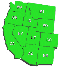 Choose a western state you'd like to ride in...PRESS HERE